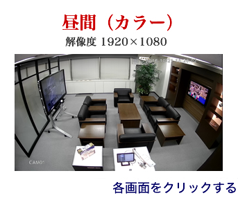 AP-D100TVI【HD-TVI 解像度1920×1080】で撮影した日中映像のキャプチャー静止画像