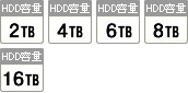 高解像度監視カメラ用 HDD