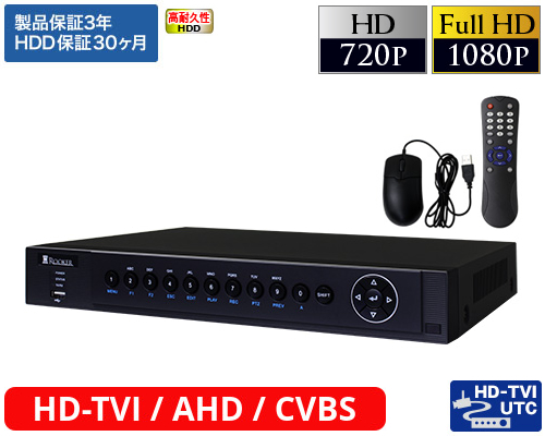 HD-TVI AHD 4CH DVR