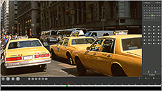 HD-SDI/EX-SDI/IPカメラ対応 DVR【AP-BM08HD】の検索再生メニューです。