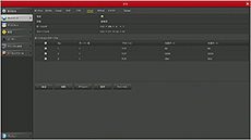 HD-SDI/EX-SDI/IPカメラ対応 DVR【AP-BM08HD】のUPnP設定メニューです。