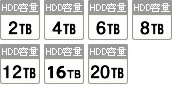 高解像度監視カメラ用 HDD