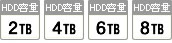 高解像度監視カメラ用 HDD