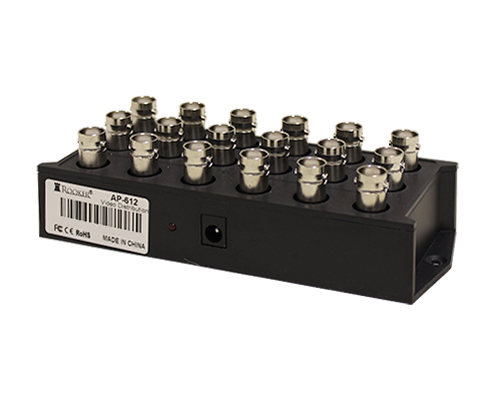 CVBS 6入力12分配器