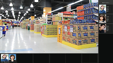 HD-SDI/EX-SDI 4CHデジタルレコーダー【AP-BM04HD】は簡易顔検出機能を搭載し、人物の顔を自動認識・比較検出します。