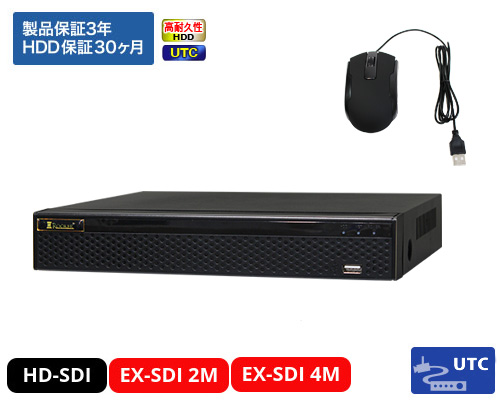 HD-SDI/EX-SDI 4CH DVR