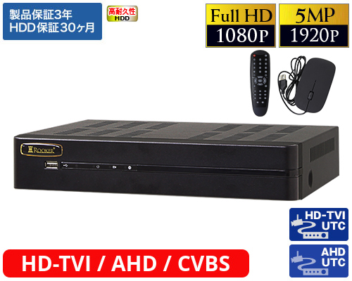 HD-TVI AHD 4CH DVR