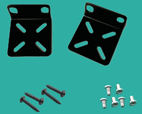 PoEスイッチ壁面固定金具