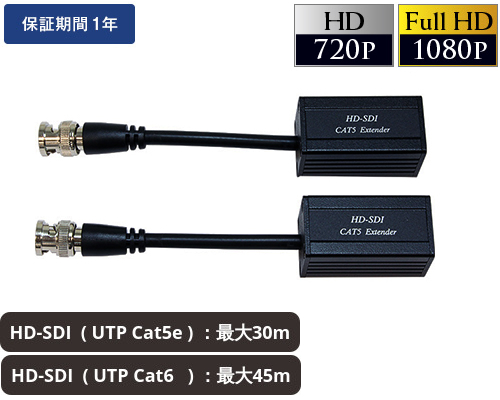 HD-SDI UTP伝送ユニット